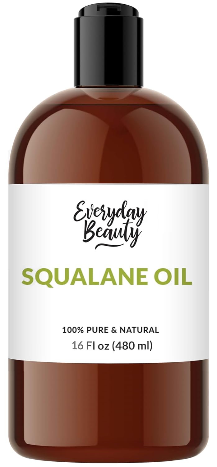 Squalane Oil - 100% Pure Plant Derived Facial Oil for Hydration