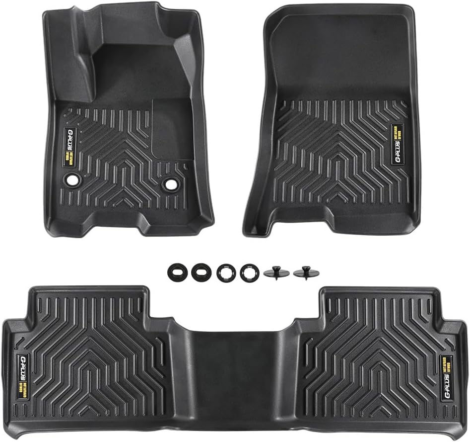 G-PLUS TPE Floor Mats for 2023-2024 Chevy Colorado & GMC Canyon
