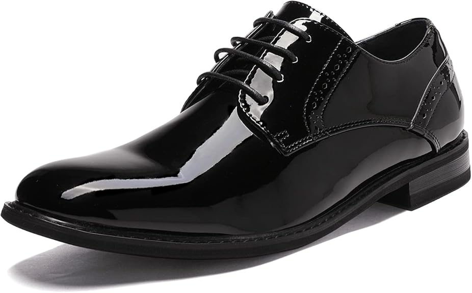 Bruno Marc Men's Leather Lined Dress Oxfords Shoes for Style