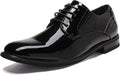 Bruno Marc Men's Leather Lined Dress Oxfords Shoes - Comfortable Work