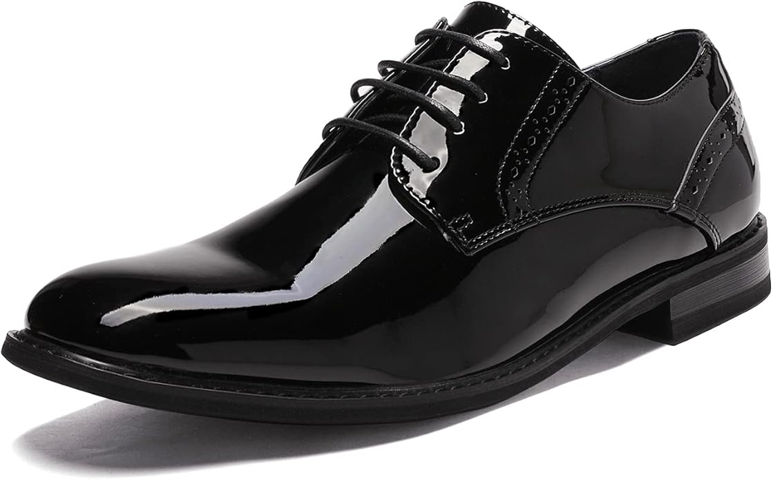 Bruno Marc Men's Leather Lined Dress Oxfords Shoes for Style