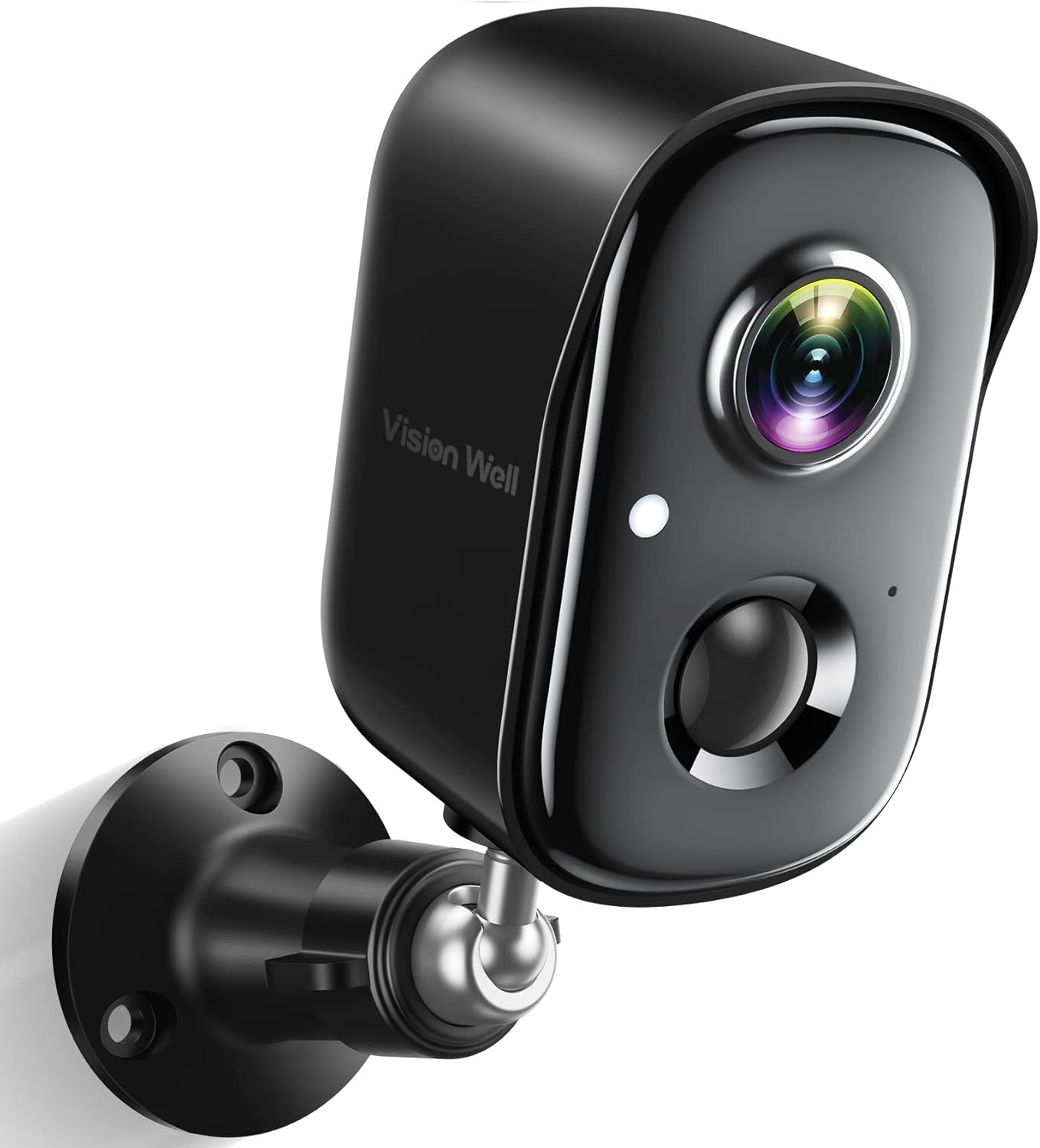 2K Wireless Security Cam: AI Motion Detection, Color Night Vision, 2-Way Talk