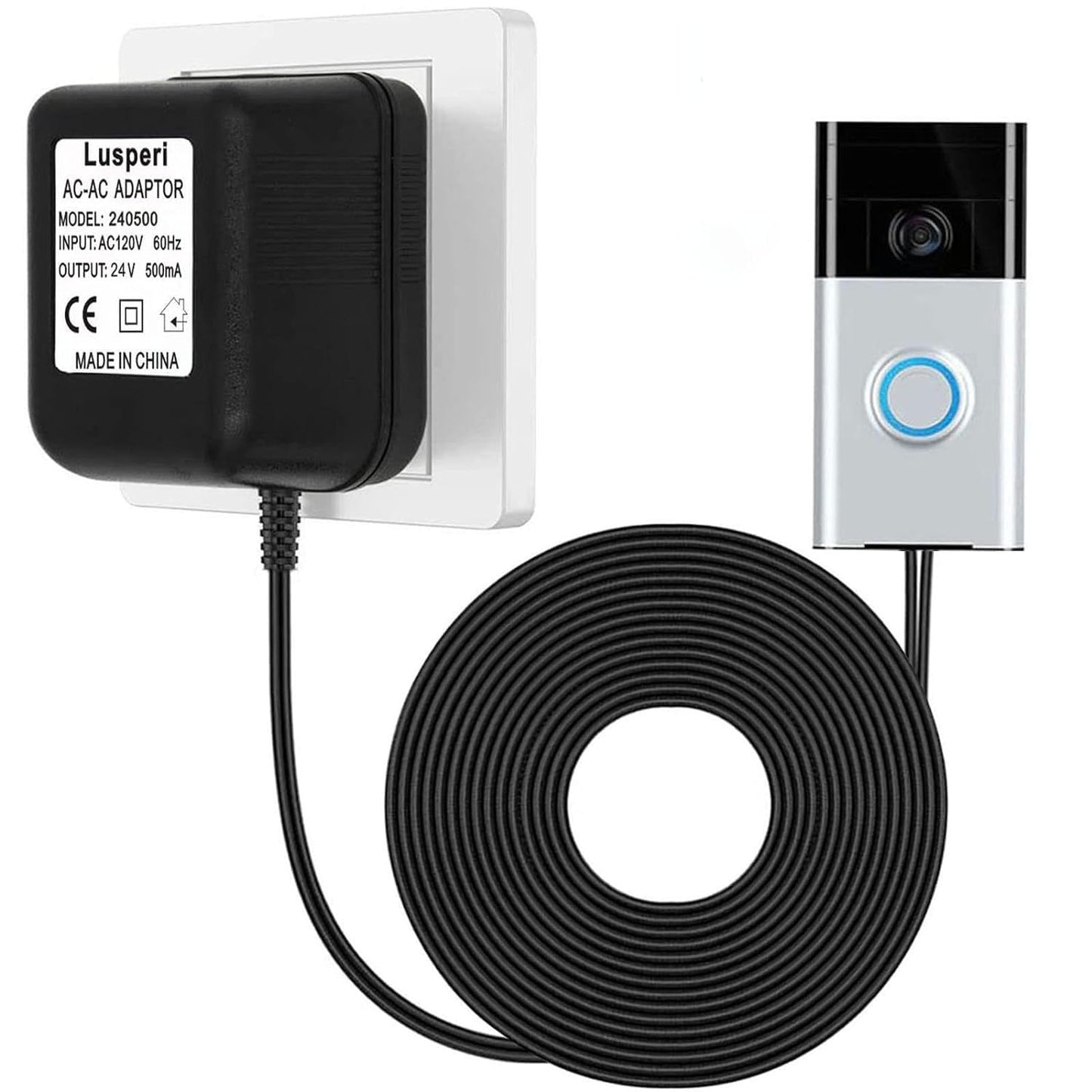 Ultimate Power Solution for Wireless Video Doorbells - Lusperi Transformer