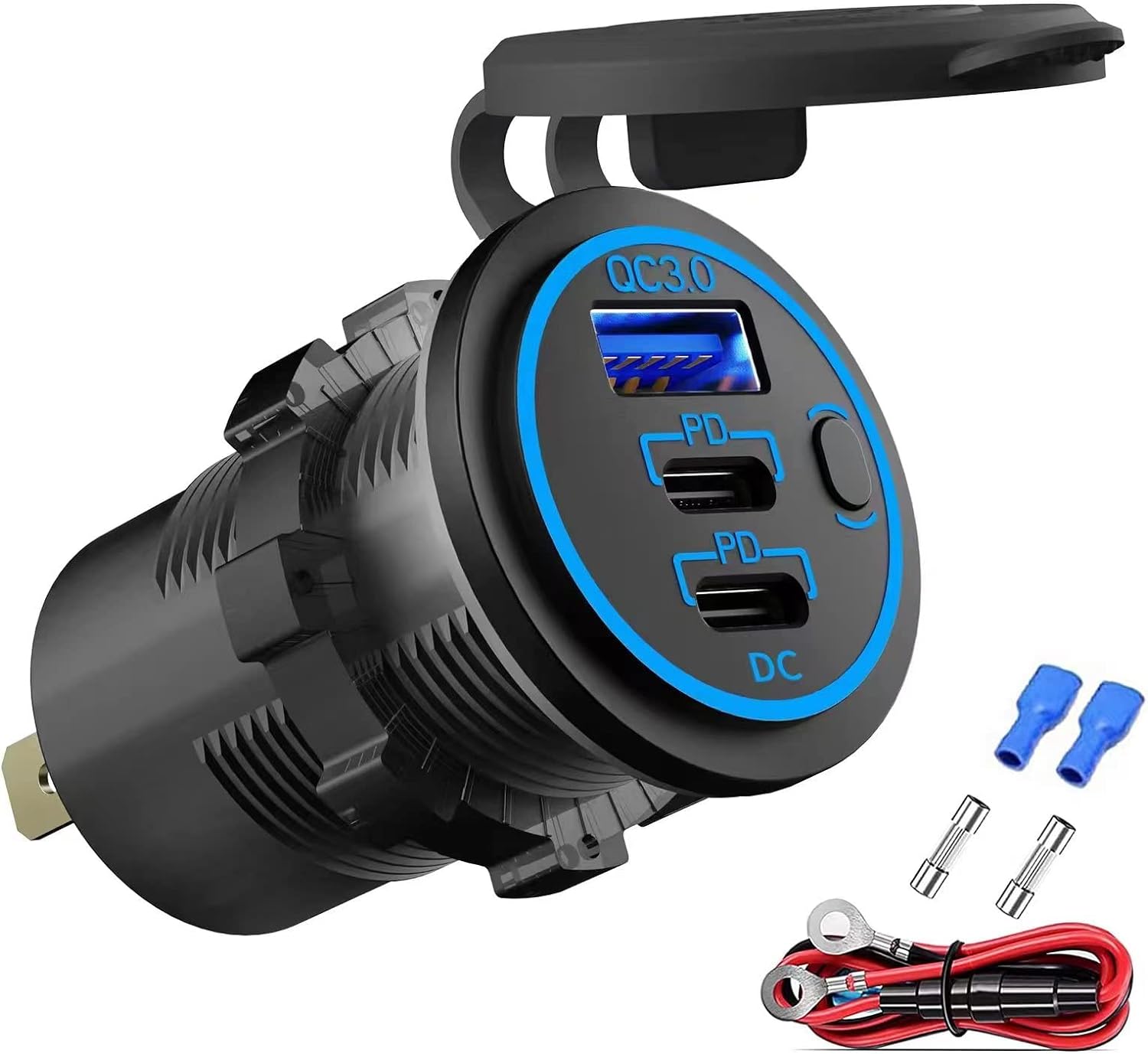 Fast Charge Car USB Port for Phones - Hapytrip