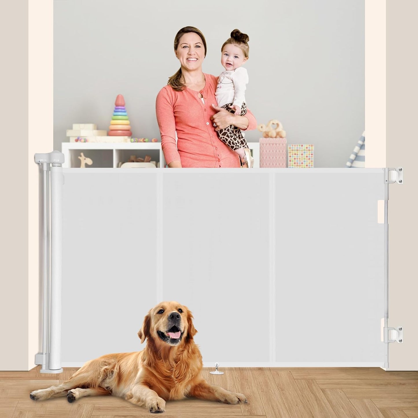 71 inch Retractable Baby Gates for Safety and Convenience
