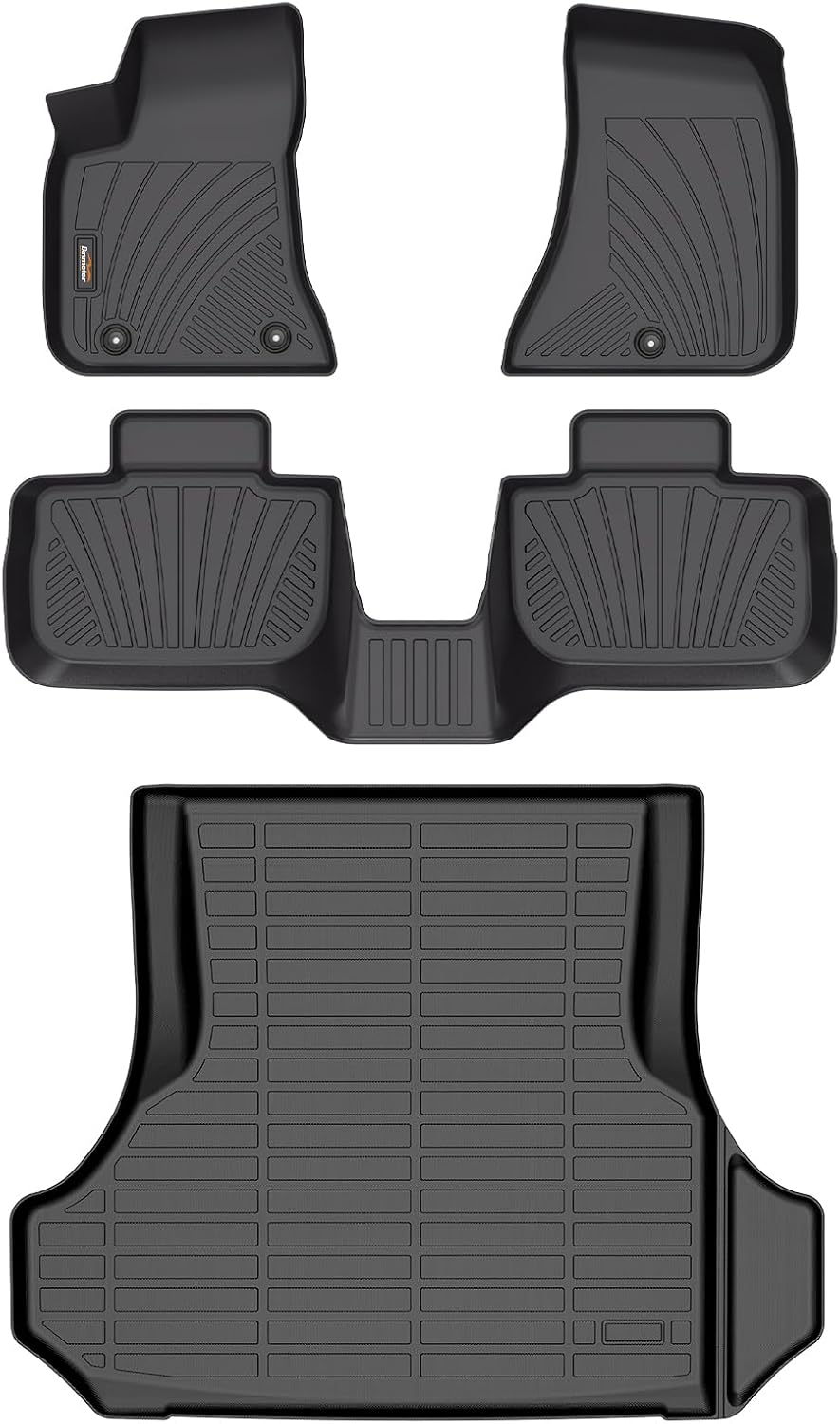 Binmotor All Weather Floor Mats for Dodge Charger & Chrysler 300