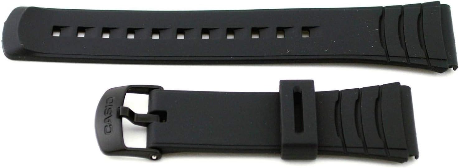 Upgrade Your Casio Watch with Genuine Black Resin Band