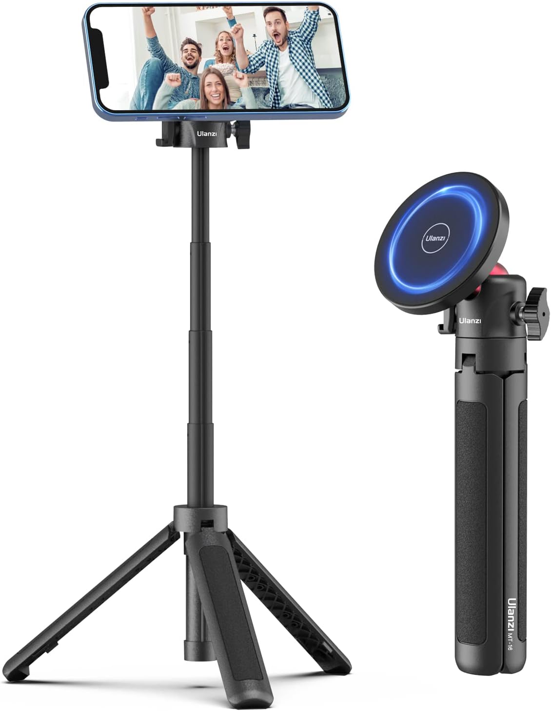 ULANZI Magnetic Cell Phone Tripod for iPhone 17 to 12 Models
