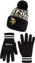 Ultra Game NFL Super Soft Cable Knit Winter Beanie and Touchscreen tip