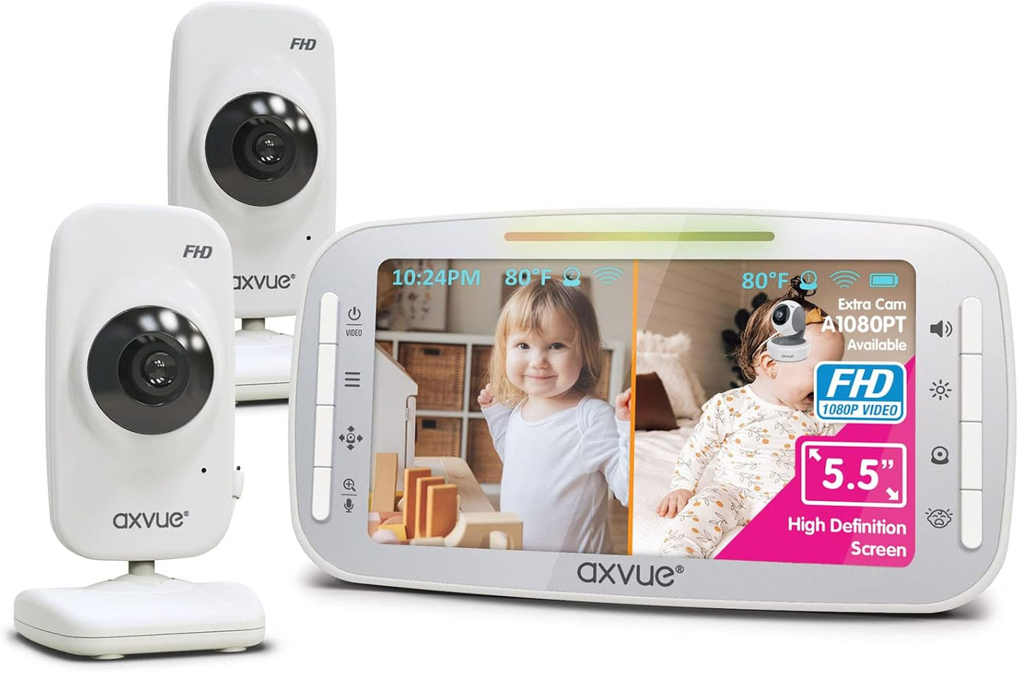 Crystal Clear Baby Monitor by Axvue