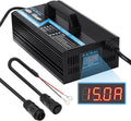 48V/58.4V Lifepo4 Charger - Efficient, Waterproof, Removable Plug