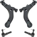 TRQ Steering & Suspension Kit Control Arm with Ball Joint Tie Rod