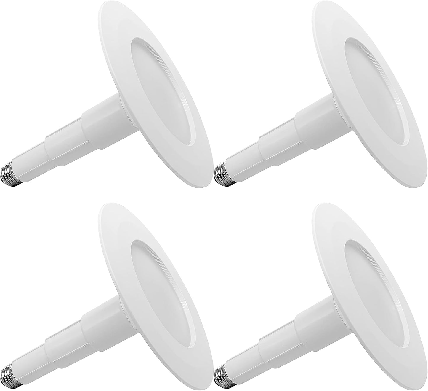 Soliseed 4 Pack 5/6 Inch LED Can Lights for Easy Installation