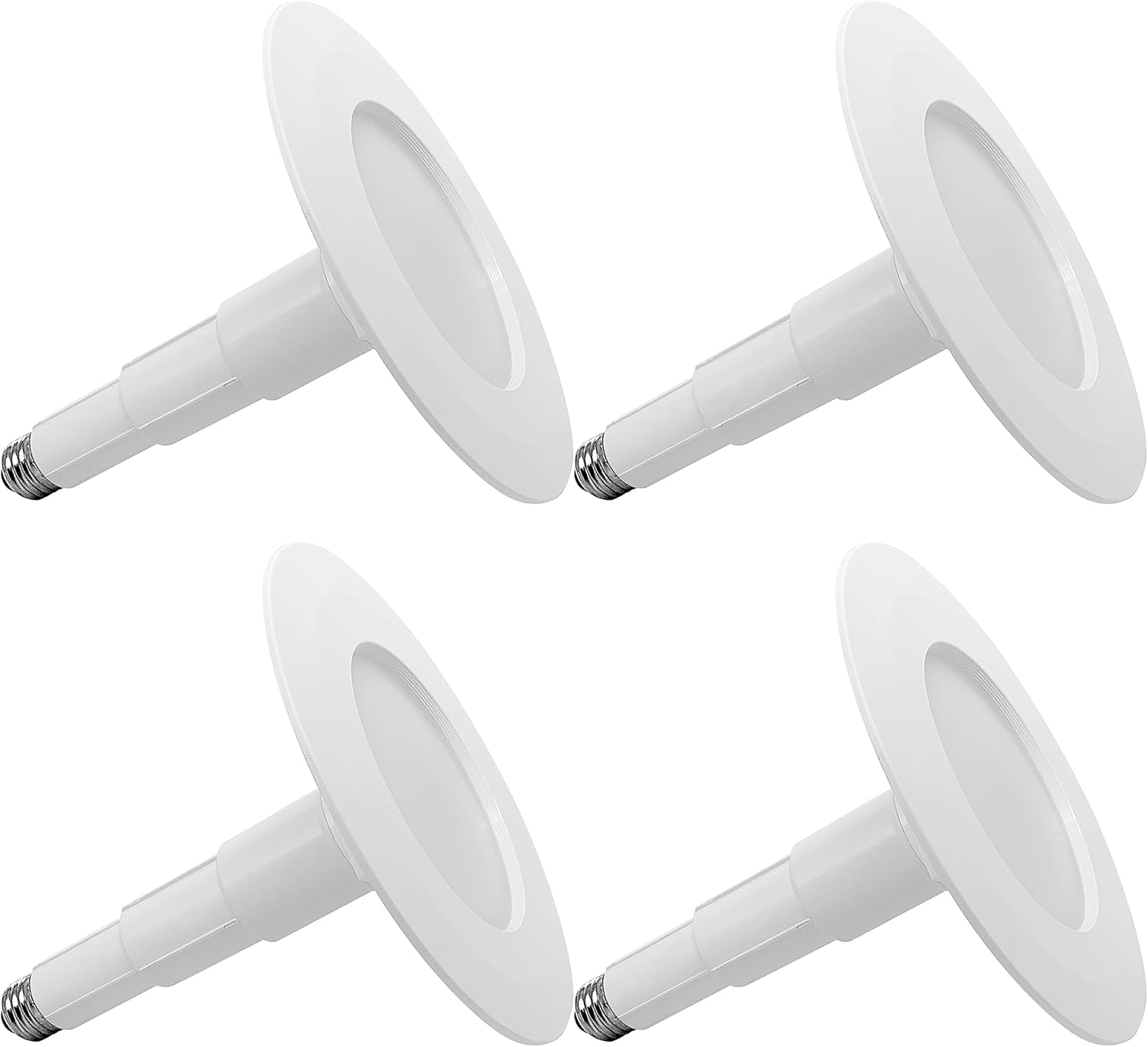 Soliseed 4 Pack 5/6 Inch LED Can Lights for Easy Installation