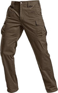 CQR Men's Flex Stretch Tactical Pants for EDC & Hiking