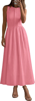 Maxi Dresses for Women 2025 Summer Casual Sleeveless (Style CTMP)