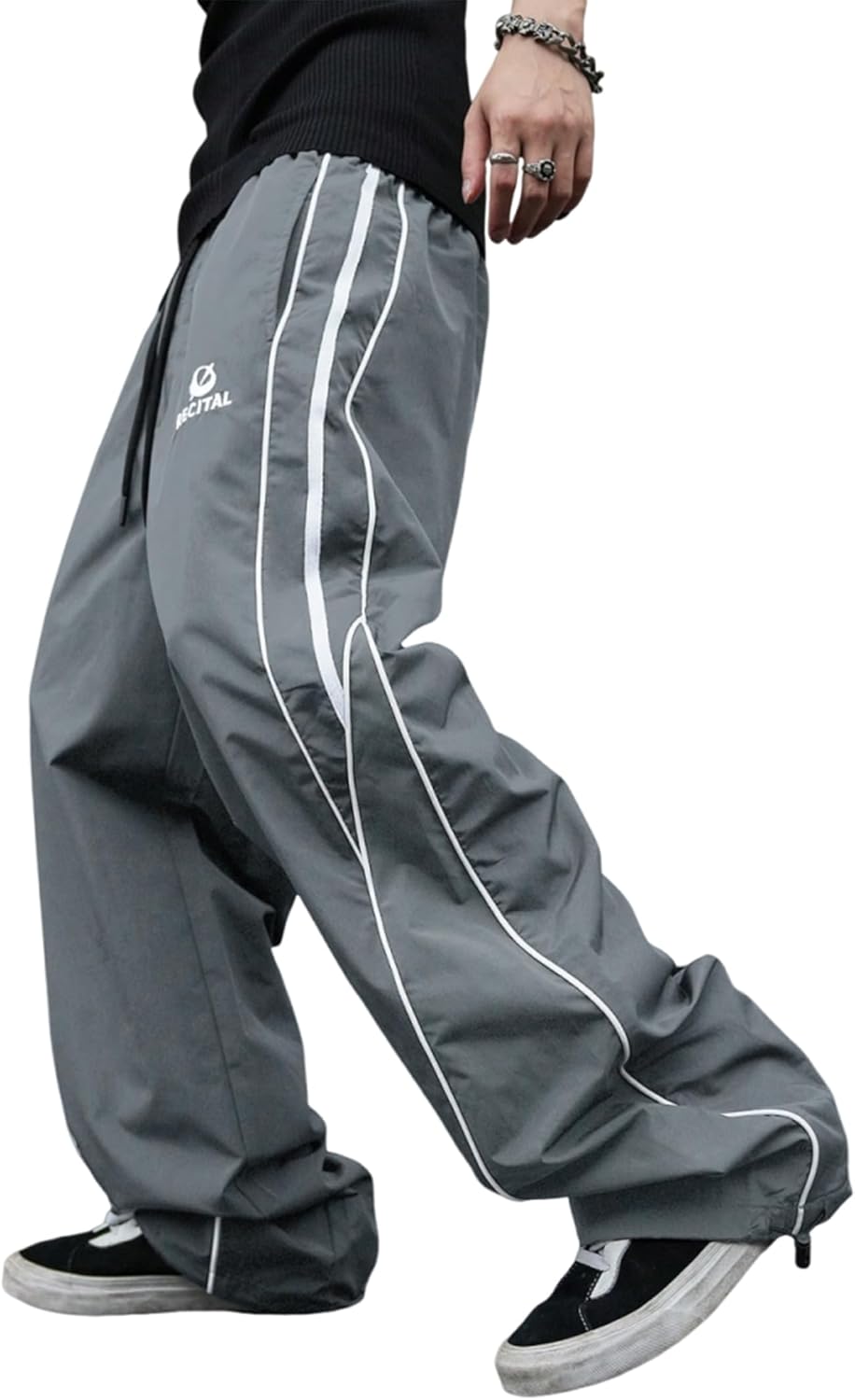 ZAFUL Mens Baggy Pants for Trendy Y2K Streetwear Style