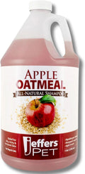 Jeffers Pet Apple Oatmeal Shampoo for Dogs & Cats, 1 Gallon