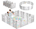Baby Playpen Foldable 18-Panel Playard for Babies and Toddlers