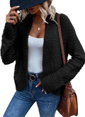 Chunky Knit Open Front Cardigan Sweater - Cozy Everyday Layering