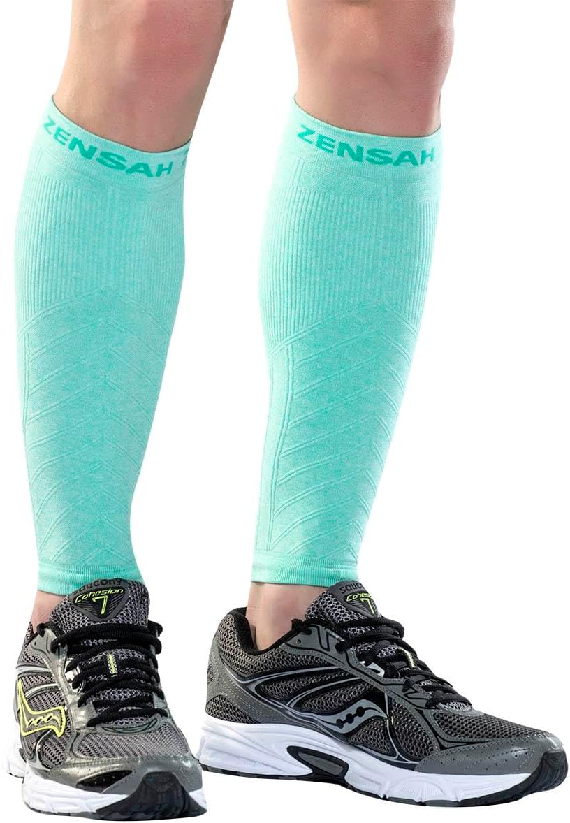 Zensah Running Leg Compression Sleeves for Shin Splint Relief