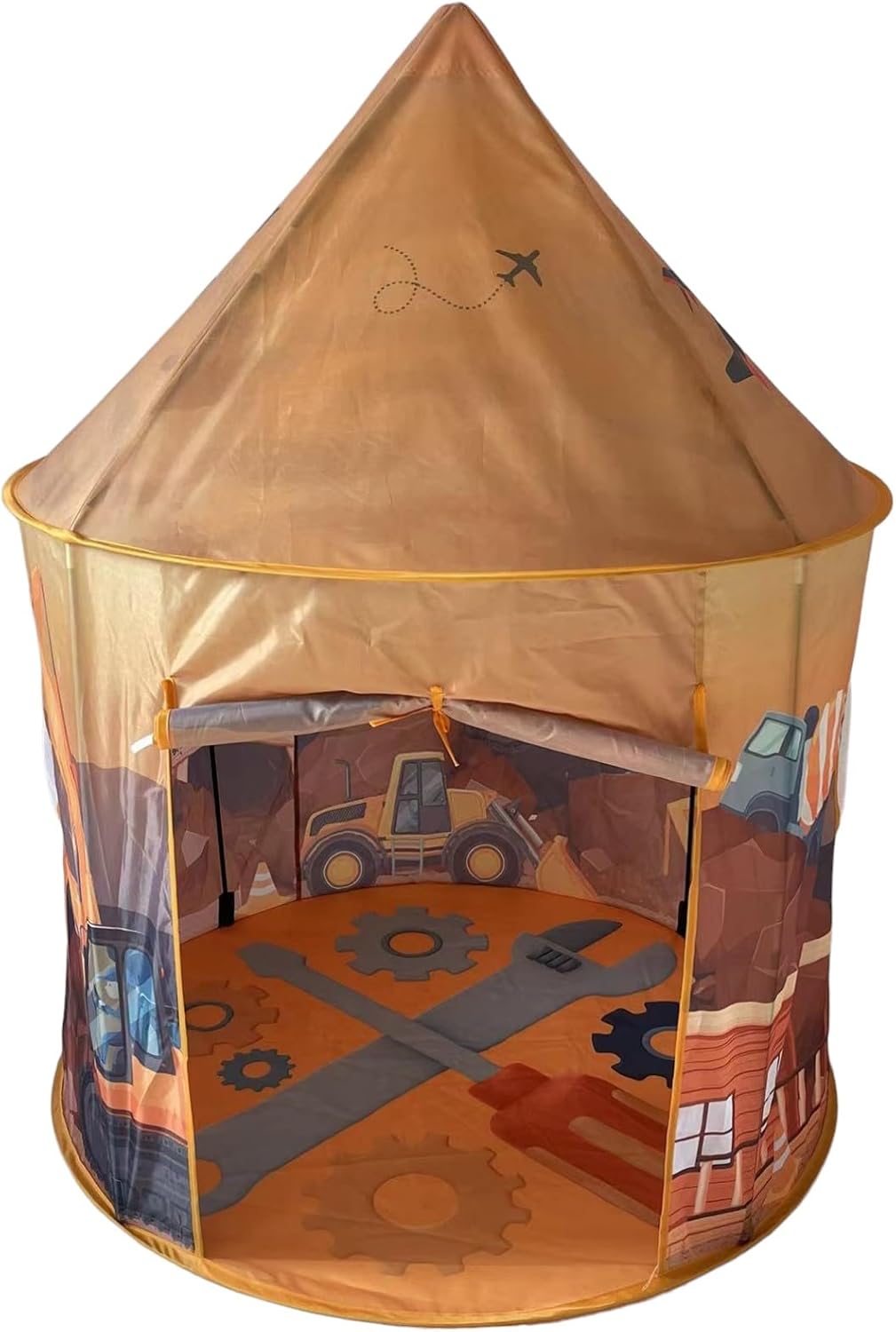 Portable Construction Truck Play Tent - Fun for Kids!