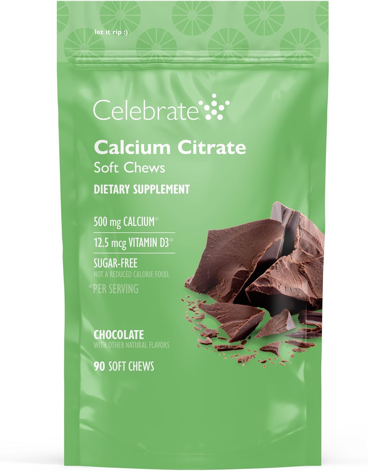 Celebrate Vitamins Bariatric Calcium Citrate Soft Chews 90 Count