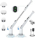 Electric Spin Scrubber with LED Display and 4 Brushes - Easy Home