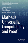 Mathesis Universalis, Computability and Proof - Scholarly