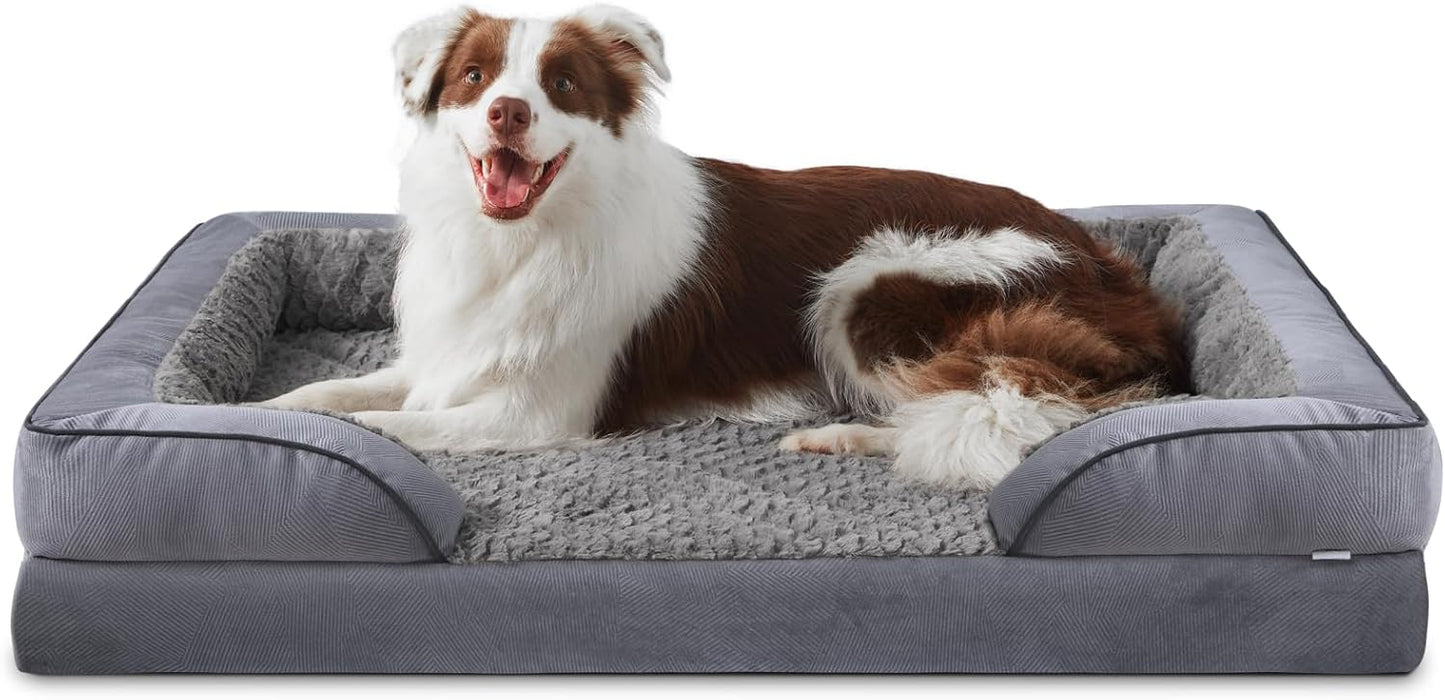 INVENHO Orthopedic Large Dog Bed for Ultimate Comfort and Support