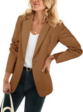 Cicy Bell Womens Casual Blazers Open Front Long Sleeve (Style CS3Y)