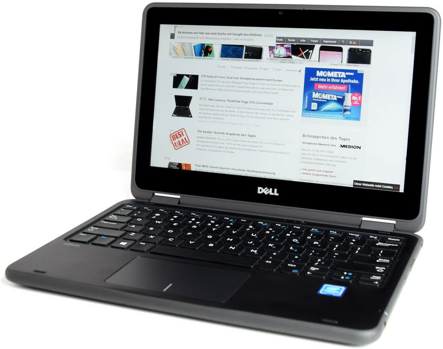 Dell Latitude 3189 Touchscreen Laptop with Intel Celeron N3350