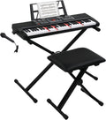 GLARRY 61-Key Electric Piano Set - Ideal for Kids & Beginners