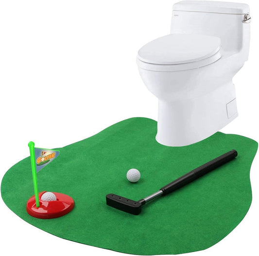 Mini Toilet Golf - Practice Anywhere! 