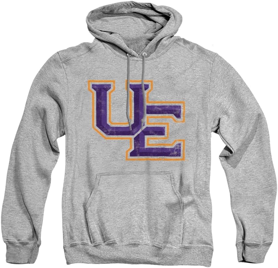 Official Collegiate Distressed Logo Adult Pullover Hoodie