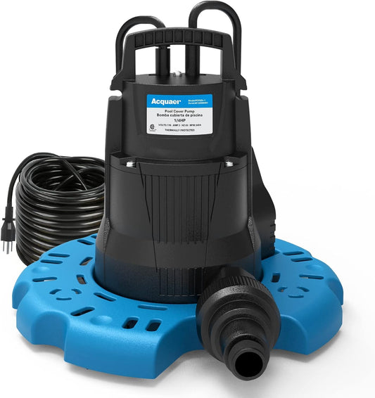 Acquaer 1/4 HP Automatic Swimming Pool Cover Pump Review