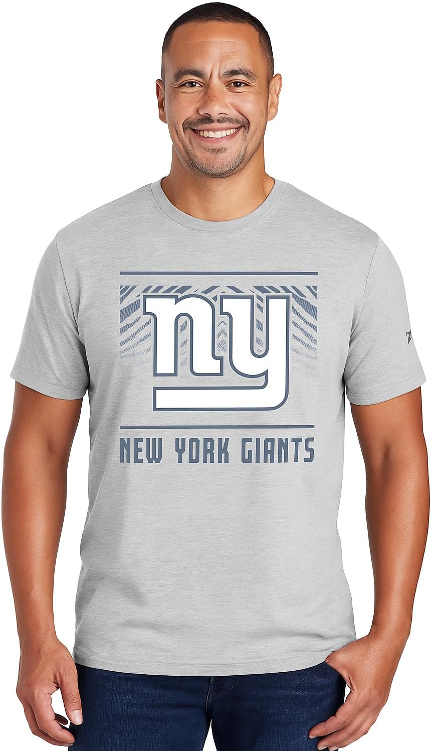 Zubaz NFL Men's Short Sleeve Team Graphic T-Shirt for Fans