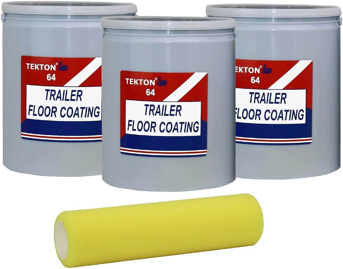 Protects Trailer Floors, Ramps and Walls with Non Skid Paint