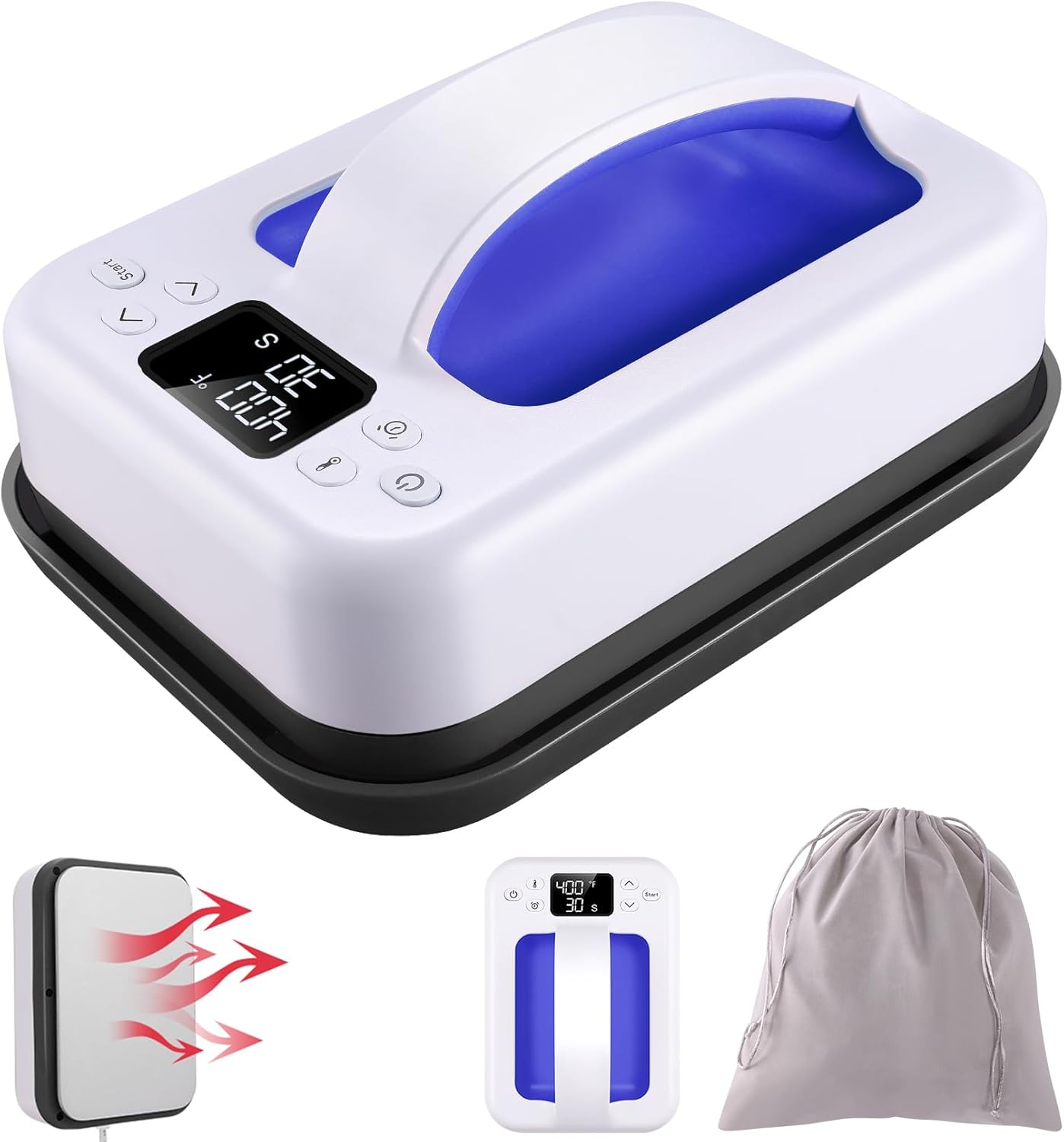 Small Heat Press Machine for Easy DIY T Shirt Transfers