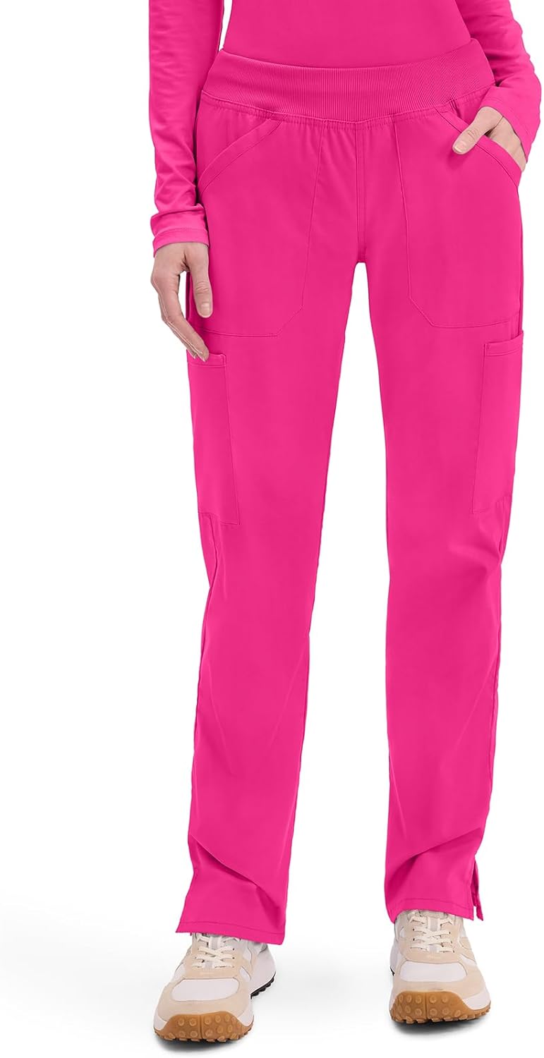Cherokee Women's Scrub Pants with 6 Pockets & Comfort Fit