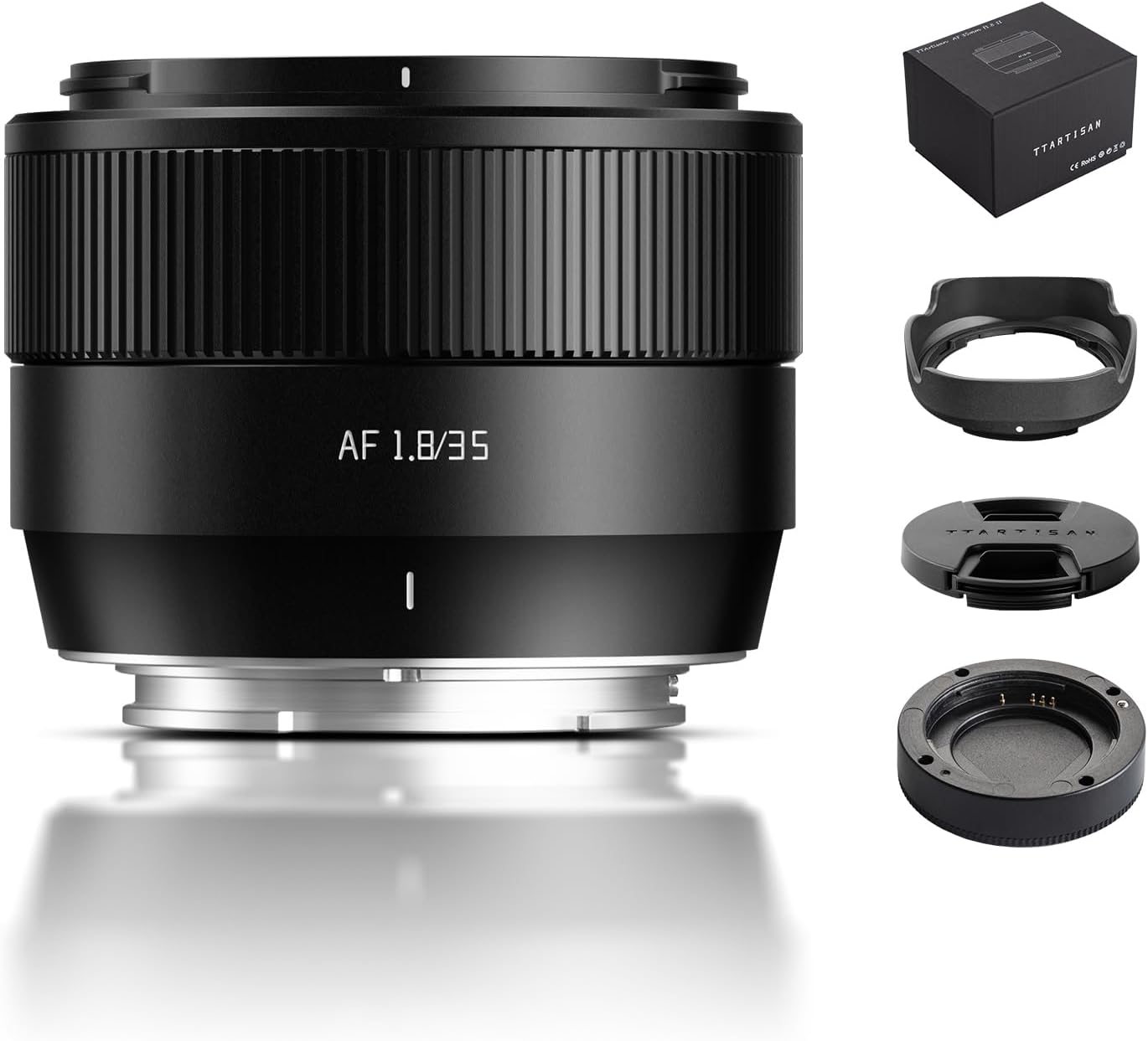 TTArtisan Auto Focus 35mm F1.8 Mark II for E Mount Cameras