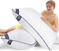 Supportive Firm Bed Pillows for Sleeping - King Size Set of 2