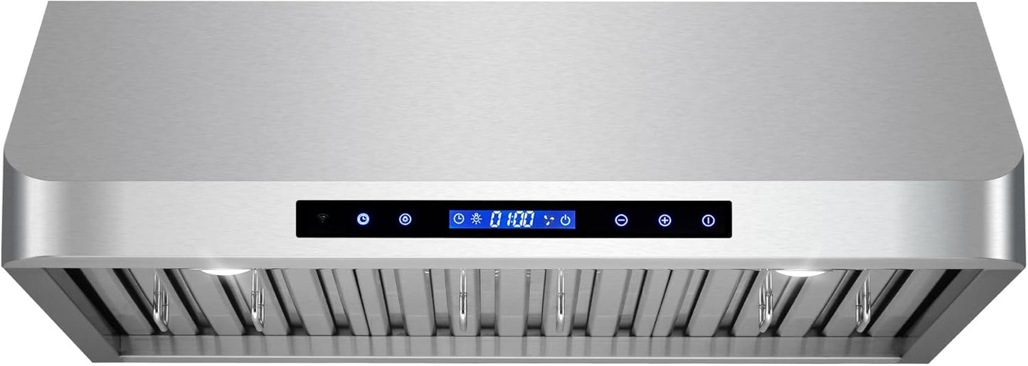 COSMO COS-QS75 30 in. Haven Collection Range Hood with LED Lights