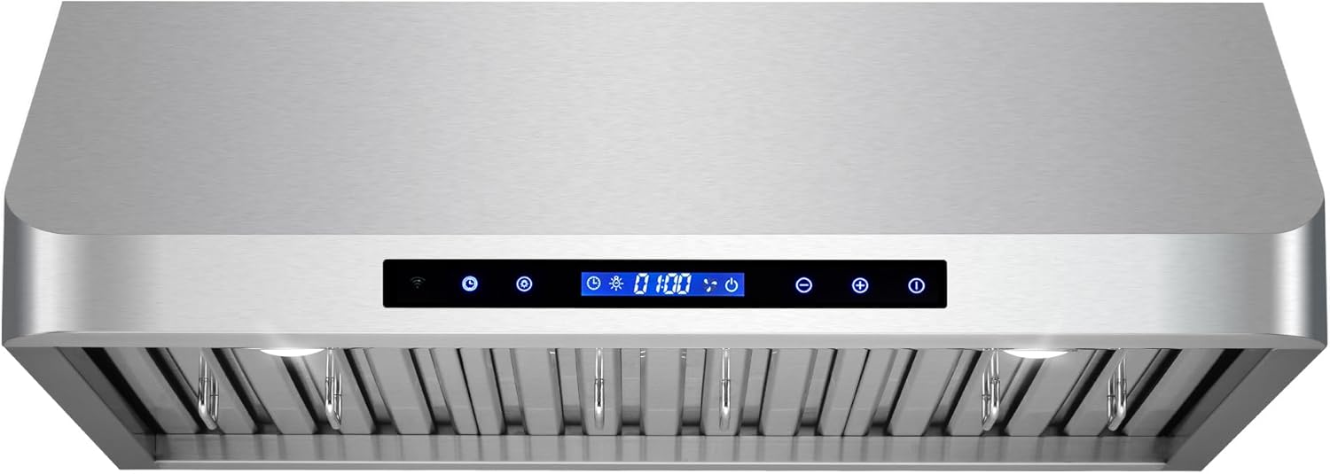 COSMO COS-QS75 30 in. Haven Collection Range Hood with LED Lights