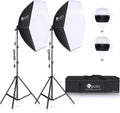 Softbox Lighting Kit 2x76cm - Professional Continuous Studio Lights
