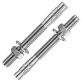 30Pcs 3/8x4 Inch Heavy-Duty Stainless Steel Wedge Anchors