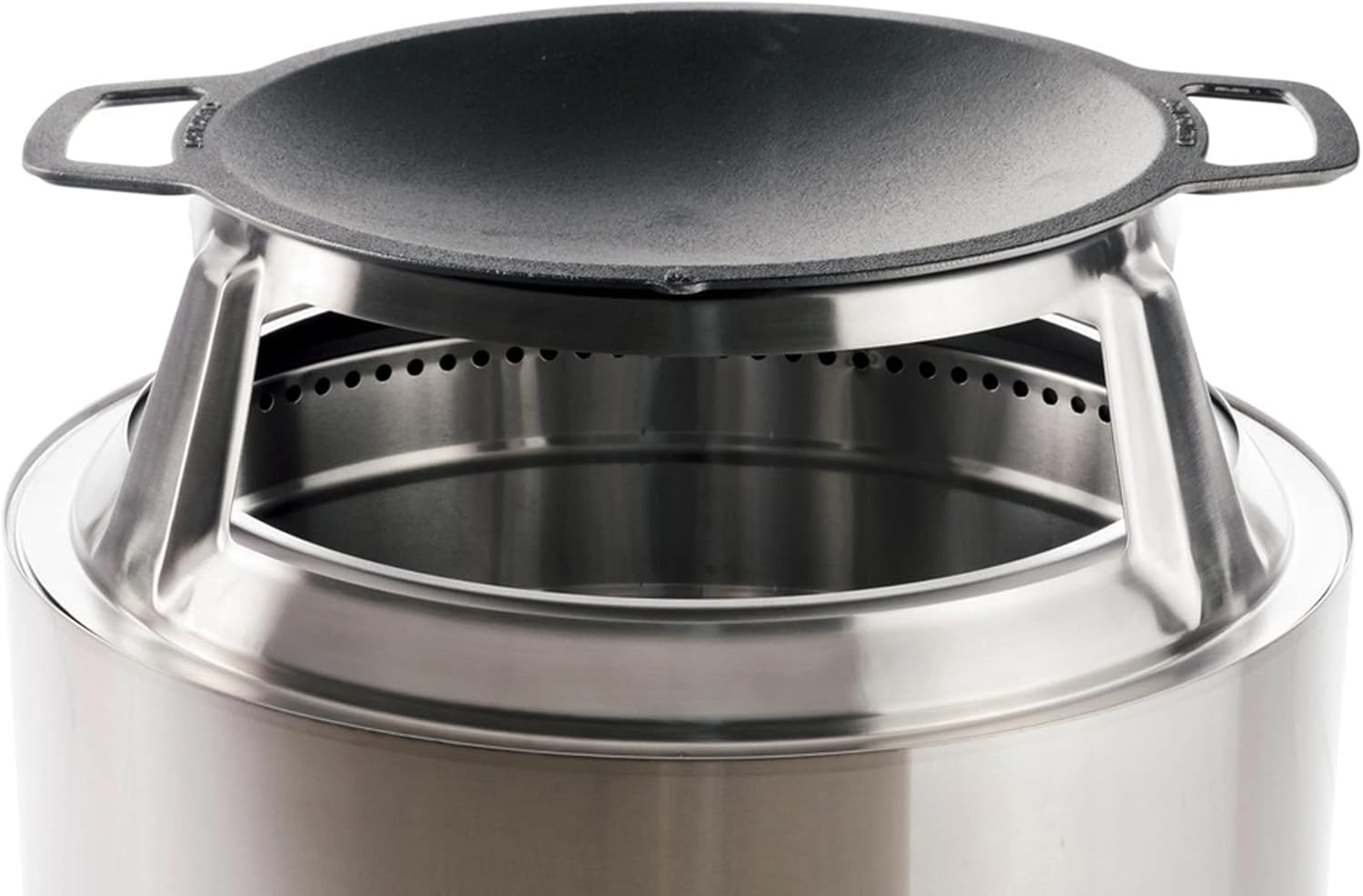 Solo Stove Yukon Wok + Hub: Versatile Cast Iron Cookware