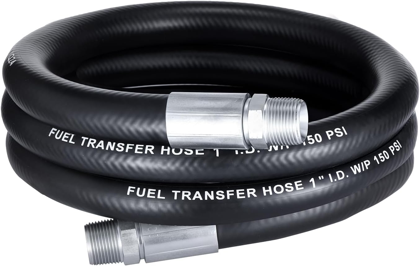EVIL ENERGY 1in Fuel Transfer Hose 10FT for Diesel and Gasoline