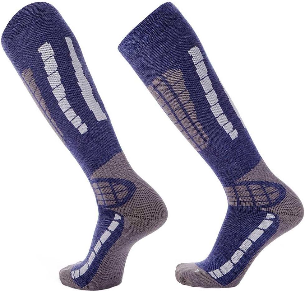 Cozy Merino Ski Socks - Warm Lightweight Bliss