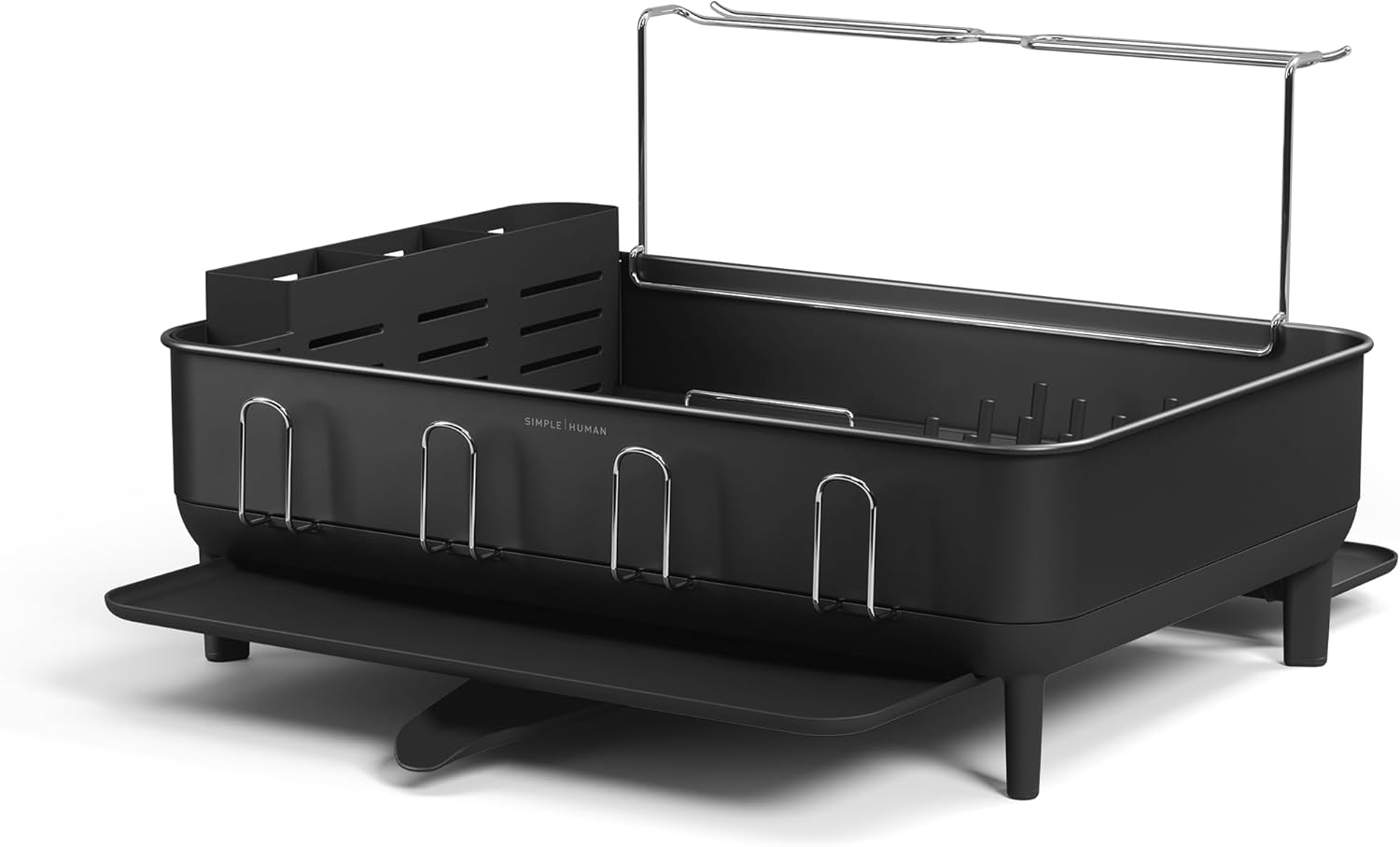 Large Capacity Dish Drying Rack with Stainless Steel Frame